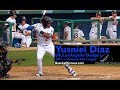 Yusniel Diaz OF Los Angeles Dodgers 2017 Arizona Fall League