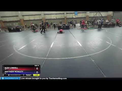 74 Lbs Quarterfinal - Alex Lobdell, TX Vs Matthew McNulty, ID 612a