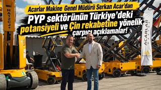 ACARLAR MAKİNE GENEL MÜDÜRÜ SERKAN ACAR İLE PLATFORM GÜNLERİ 2026 ÖZEL RÖPORTAJI