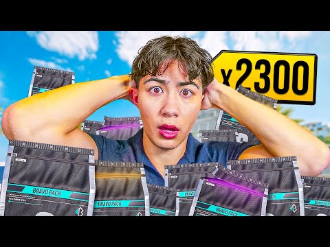 Opening 2300+ RARE Alpha Packs (WORTH $10,000)