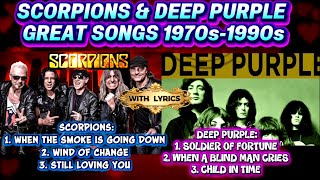 Download lagu (WITH LYRICS) Scorpions & Deep Purple Great Songs 1970s-1990s mp3 Download lagu (WITH LYRICS) Scorpions & Deep Purple Great Songs 1970s-1990s mp3