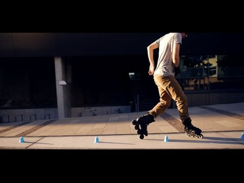 Freeskating in Darmstadt City, Germany