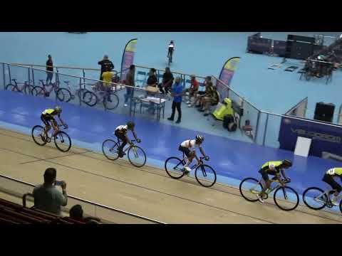 EVENT 34B Men U15 Keirin Repechage Heat 2