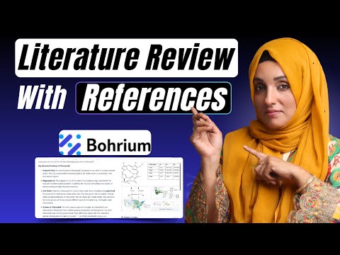 Dieses KI-Tool hat meine professionelle Literaturübersicht mit Referenzen KOSTENLOS geschrieben |...