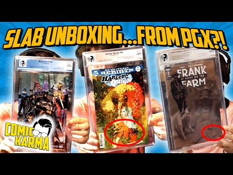 PGX Slab Unboxing (for Giveaways!) // Indie Comics & Community Gifts | Comic Karma ft. FireGuyRyan