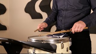 Video thumbnail for TMEA 2015 Percussion All-State Music: Snare Drum Etude by Vic Firth