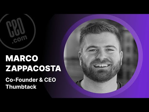 Marco Zappacosta, CEO at Thumbtack - YouTube