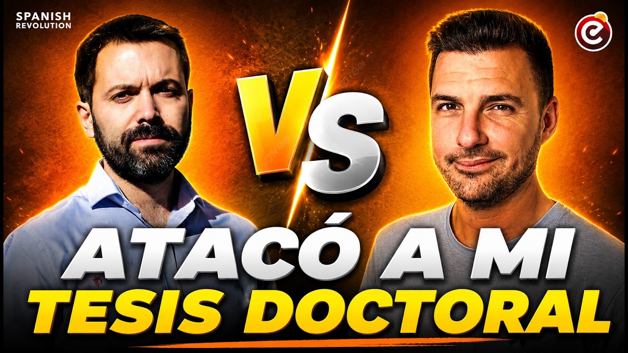 💥@juanrallo quiso desmontar mi tesis doctoral... y salió mal ❗🤣 Buena suerte para la siguiente!