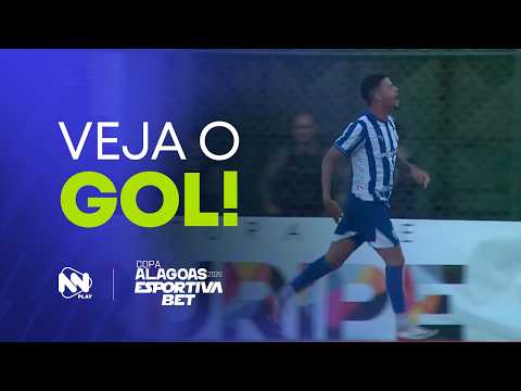 Watch the third goal scored by CSA against Cruzeiro-AL in the 2026 Alagoas Cup.