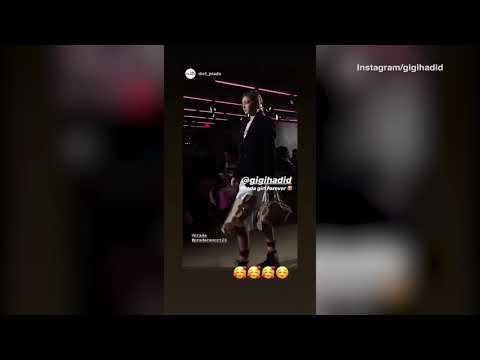 Video: Gigi Hadid walks down the runway at the Prada Resort 2020 show