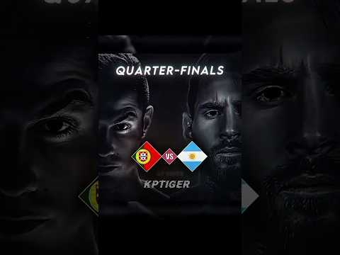 Ronaldo vs. Messi Quarter-Finals | 2026 World Cup Draw #shorts #football #cristiano #messi