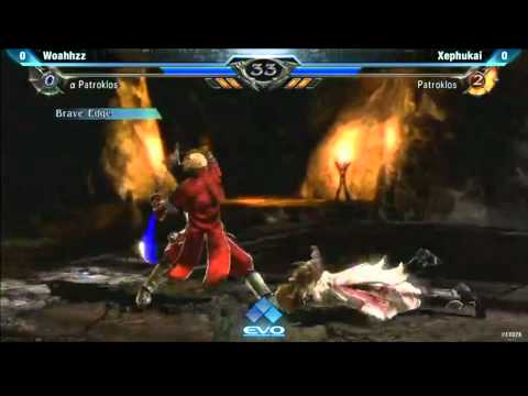 SoulCalibur V EVO 2012 Finals - Woahhzz Vs. Xephukai