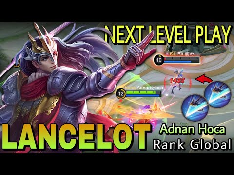 Killing Machine!! Next Level Play Lancelot One Hit Kill | Top Global Lancelot by Adnan Hoca - MLBB