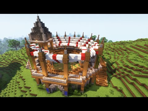 Minecraft | How to make a Medieval PVP Arena | Tutorial