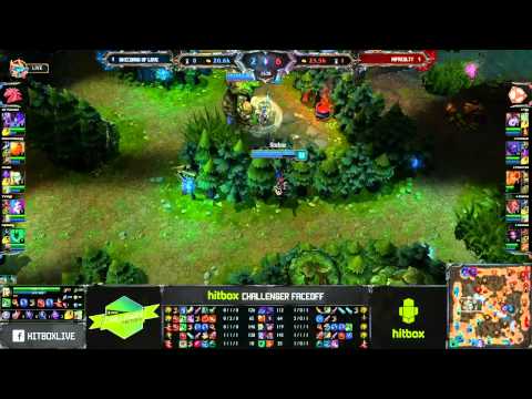 Unicorns of Love vs N!faculty Game 3 - Challenge 3 - Hitbox ChallengerFaceOff