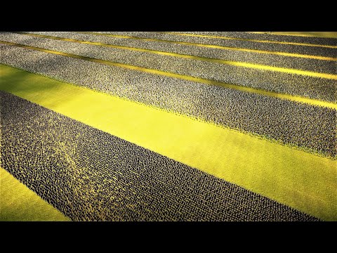 100,000 Orcs Vs 400,000 Footman | Ultimate Epic Battle Simulator 2 | UEBS2