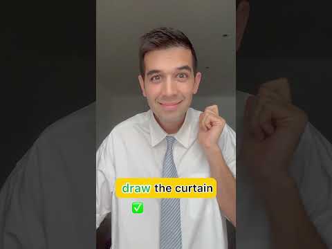 Stop Saying "OPEN" #english #vocabulary