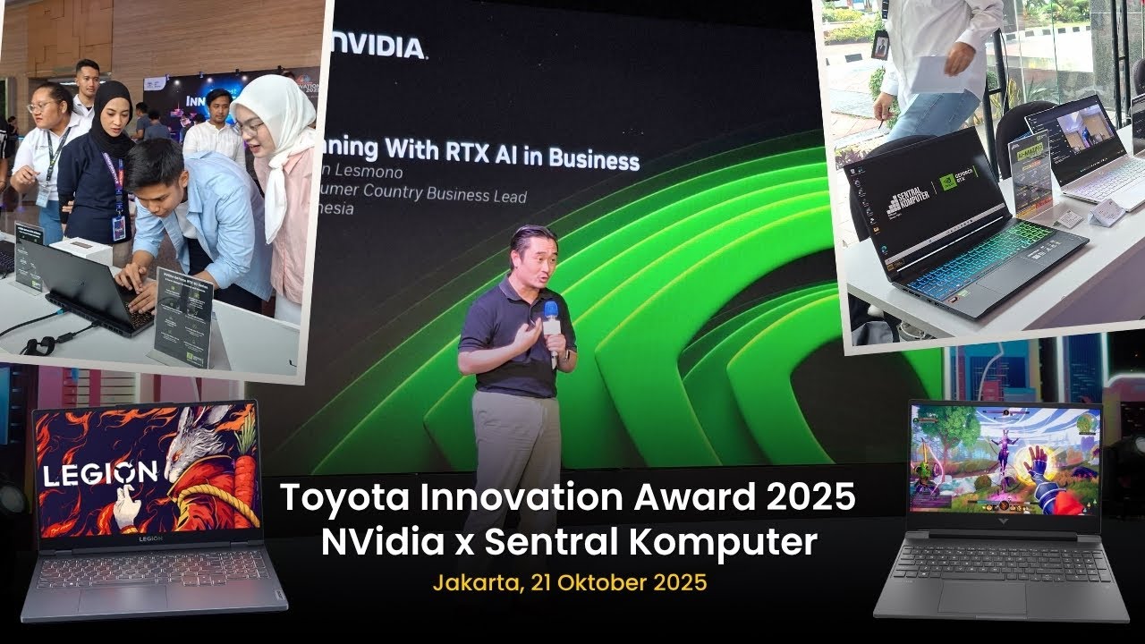 Toyota Astra Motor, Innovation Award 2025 | NVidia x Sentral Komputer
