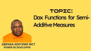 Download the video "Dax Functions for Semi Additive Measures in Power BI #powerbi #dax #dataanalytics"
