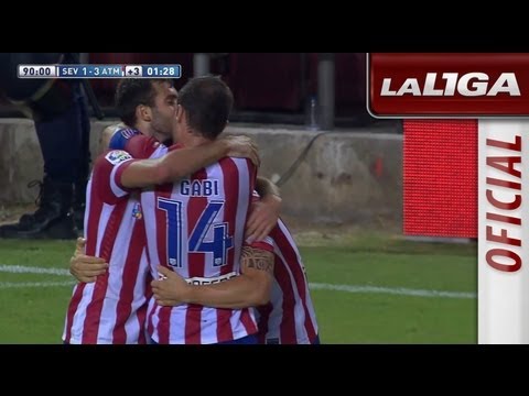 Golazo de Cebolla Rodríguez (1-3) en el Sevilla FC - Atlético de Madrid - HD