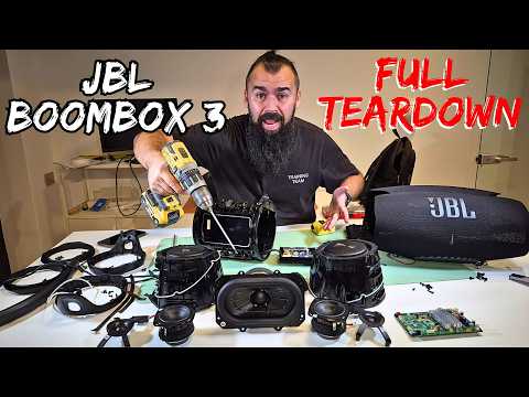 JBL Boombox 3 FULL Teardown