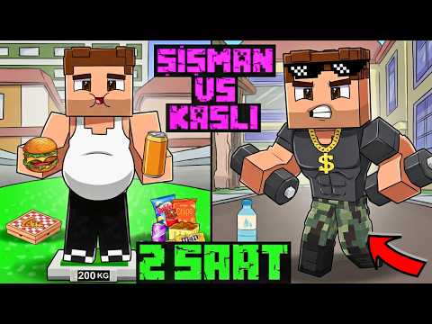 Ali'nin Hayatı: 200 Kilodan Vücut Geliştirme Şampiyonuna! 😱 -Minecraft