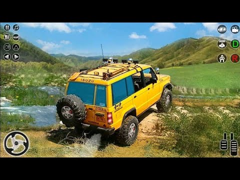 Offroad Jeep Driving 4X4 Simulator 2023-- Luxury Suv Prado Stunts Drive-- Android Gameplay