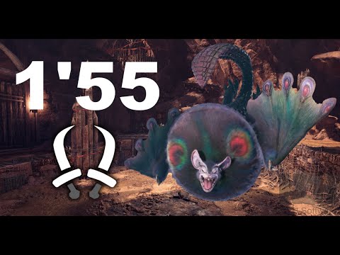 MHW Iceborne - Nightshade Paolumu 1'55 Dual Blades solo