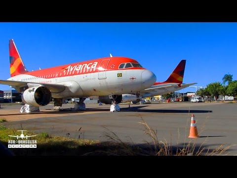 Airbus A318 Avianca Brasil | Aeroporto Internacional de Brasília | Brasilia Airport Video