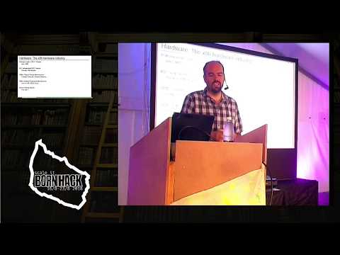 BornHack 2018 - Peter Stuge - Hardware, Politics and Hacking