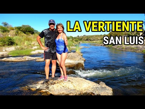 La Vertiente San Luis | Su Pueblo, camping y rio