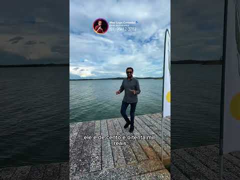 Pier Flutuante do Condomínio Lago Premier no Lago Corumbá IV em Alexânia GO  #meulagocorumba