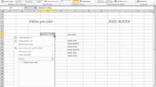 filtros por color excel 2010