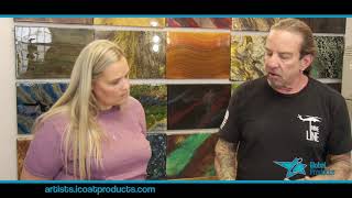 How do you correctly torch or heat epoxy?