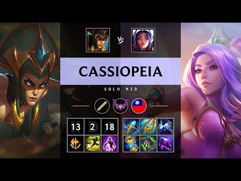 Cassiopeia Mid vs Irelia - TW Master Patch 25.19