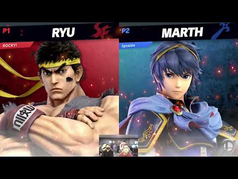 Lt. Surge (Ryu) vs Ignaize (Marth) - Smash Ultimate @ UCI #59 Winners Quarter Finals
