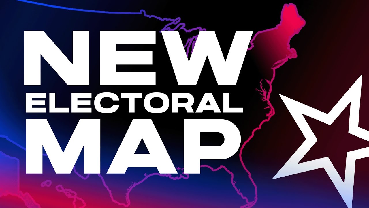 SHOCKING: Our NEW Electoral Map Look Completely Different