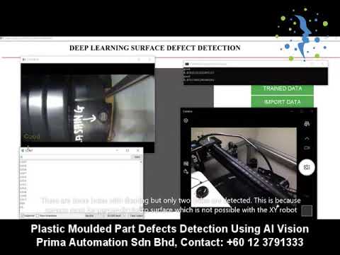 Plastic Moulded Part Defects Detection Using AI Vision