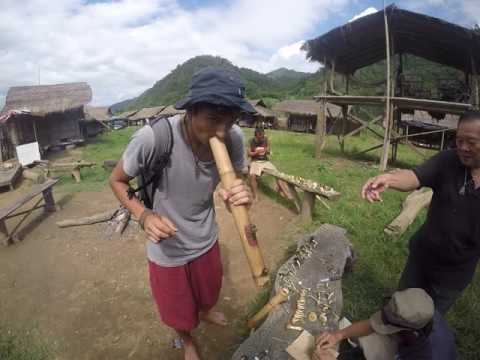 Changmai, thailand smoke bamboong