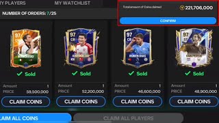 HOW TO SELL ANY 999+ PLAYERS IN FC MOBILE 24!