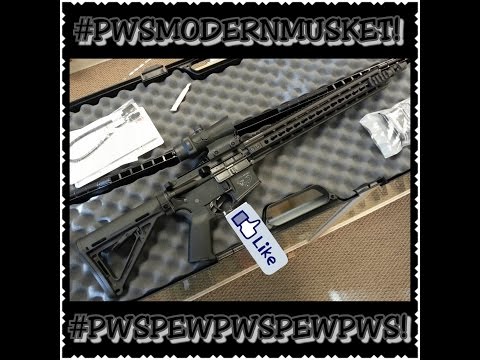 CA Legal PWS "Modern Musket" AR-15 Rifle 16" Unboxing, Look At, & Upgrades!