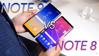 Samsung Galaxy Note 9 vs Samsung Galaxy Note 8: first look