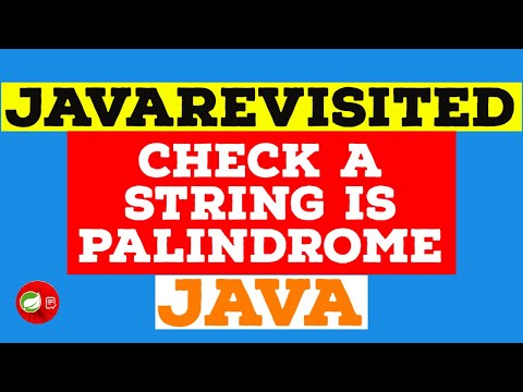 [Solved] – How to Check if a String Is Palindrome In Java? Example ...