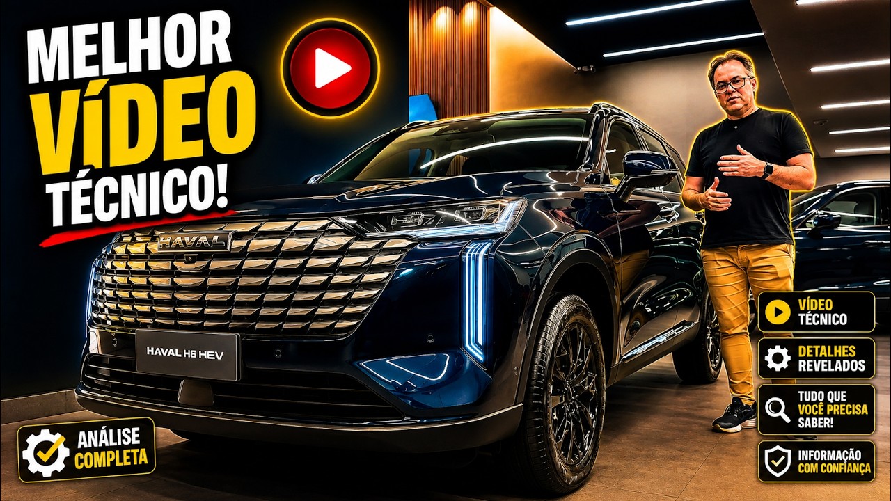 GWM Haval H6 HEV 2026: Vale o Preço hoje?