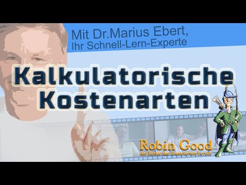 Kalkulatorische Kostenarten, Struktur