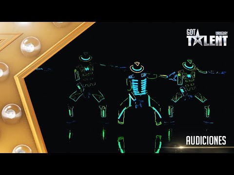¡DESLUMBRANTE! THE LEDS GROUP dio una audición sublime | Audiciones 8 | Got Talent Uruguay
