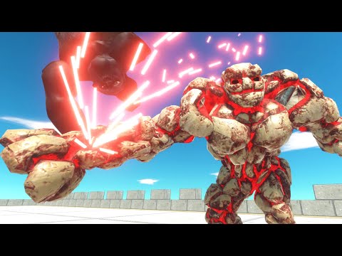 Lava Golem New Update Original Fighting - Animal Revolt Battle Simulator