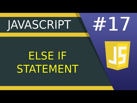 Else If Statement 17 Javascript Tutorial For Beginners