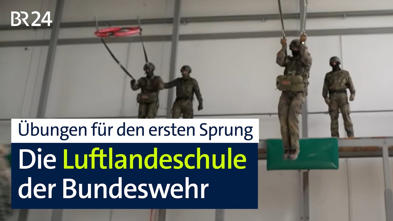 Die Luftlandeschule der Bundeswehr: Vertikale Verbringung | Abendschau | BR24