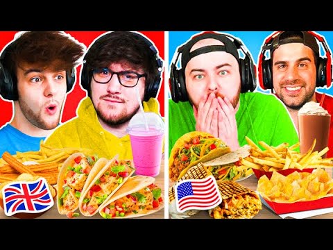 USA vs UK TACO BELL FOOD WAR